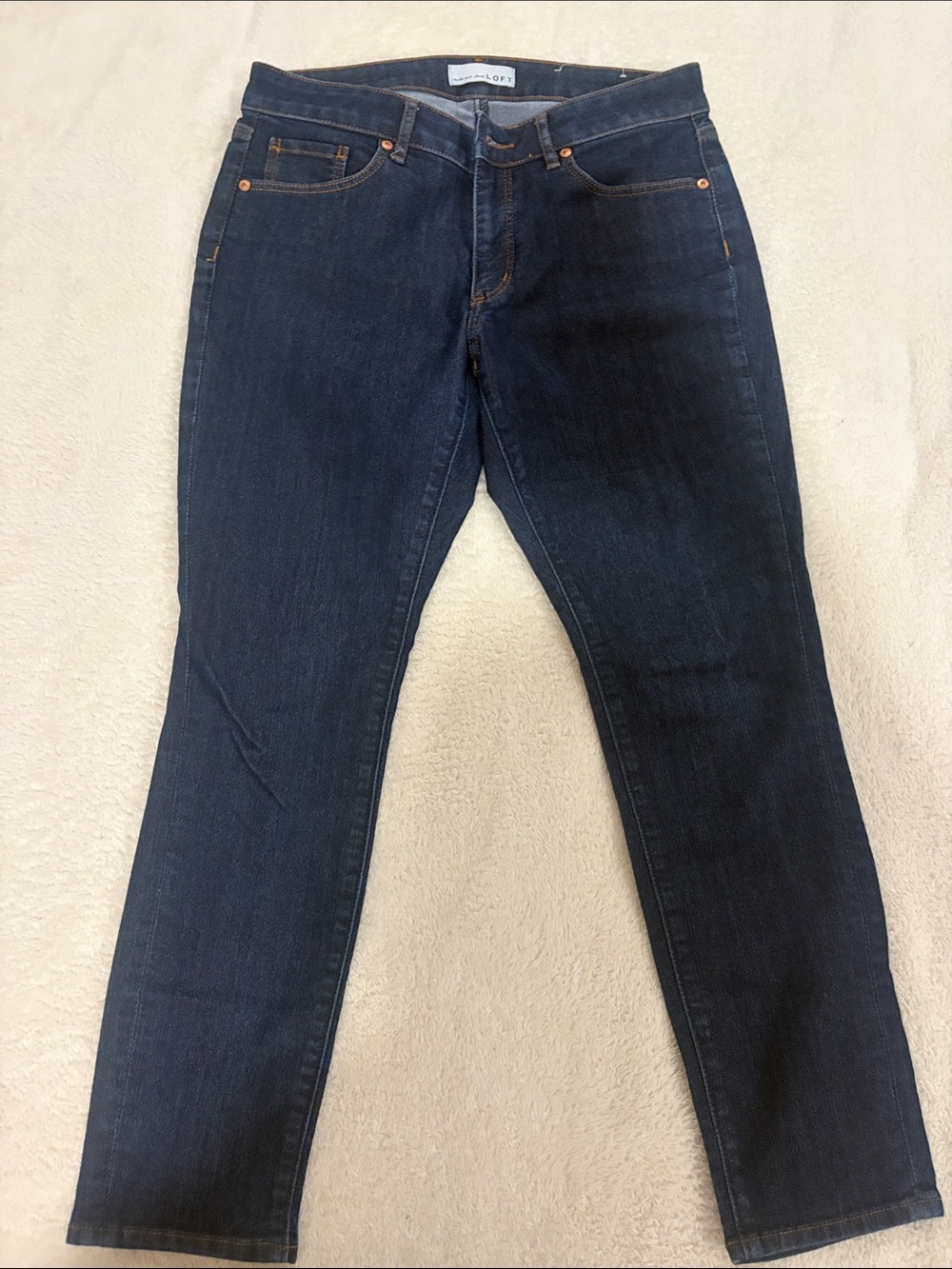 LOFT Men's Slim Straight Indigo Jeans